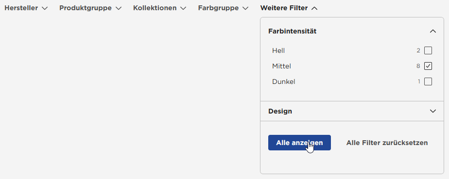 Kollektionsfilter